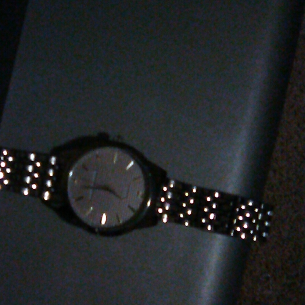 Diamond Geoffrey Beene watch